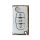 Premium leather key cover for peugeot 308, 408, and 508, featuring a sleek white design with three functional buttons for loc...