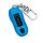 Blue porsche key cover for macan, cayenne, panamera, and 718, featuring a sleek design with three buttons and a metallic keyc...