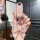 Elegant pink mazda key cover for cx-5, cx-30, cx-9 & mazda3, featuring a stylish bow and rhinestone accents.