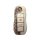 Elegant porsche key cover featuring a luxurious monogram pattern and iconic logo, designed for cayenne, macan, taycan, and 91...