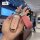 A hand holds a stylish zerorun 2025 key cover for b10/c10/c11/c16/c01/b01, featuring a pink glitter design and a decorative t...
