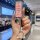 Elegant gac trumpchi key cover with sparkling pink design and decorative ring, perfect for gs4, gs8, gs5 plus, m6 pro, and ai...