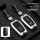 Silver toyota key cover for camry, rav4, corolla & venza – sleek deep space black design with wrist strap, protects your key ...