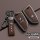 Elegant brown leather key cover for bmw 5 series (g30/g60), featuring a sleek design and secure fit, perfect for protecting y...