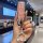 Elegant pink key cover for aion y plus, featuring a sparkling design and a decorative ring, perfect for aion v/s/m580 2023 mo...