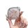 Elegant jetour dashing key cover for 2022 jac dashing suv, featuring a sparkling pink design with decorative patterns and a s...