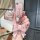 Elegant pink chevrolet malibu key cover for 2012–2018, featuring a decorative bow and crystal accents for stylish protection.