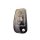 Chery qq ice cream key cover: sleek, premium leather design with three-button functionality and a polished finish.