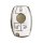 White mercedes-benz key cover for gla200, a180, b200, c180l, and glc260, featuring lock, unlock, and trunk release buttons wi...