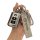 A hand holds a sleek toyota key cover with a wooden-textured tag, designed for vios, yaris, corolla altis, and camry models, ...