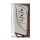 White lexus key cover for es200, es300h, rx300, and nx200, featuring lock, unlock, and trunk release buttons with sleek desig...