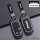 Jeep compass key cover featuring carbon fiber and silicone design, stylish b-rope style for women, showcasing durable and ele...