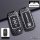 Changan key cover featuring carbon fiber and silicone design, compatible with e-star models, shown in sleek black finish.
