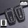 Premium toyota key cover for camry, corolla & rav4 featuring carbon fiber and silicone design, model g single shell.