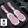 Pink and silver xiaopeng mona m03 nfc key cover with wristband, featuring a cherry blossom design and leather texture, suitab...