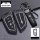 Leather and carbon fiber bmw key cover for e90/e92/e60 x3 x4 1-series, featuring m performance design and secure keychain att...