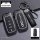 Chery tiggo 8 pro key cover featuring carbon fiber and silicone design, compatible with key fobs, shown before and after appl...