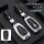 Silver chevrolet model h key cover for voyah, malibu xl, trax, and trailblazer – sleek metal buckle design in deep space blac...