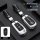 Model f buick key cover in silver and deep space black, featuring a sleek wristband design, compatible with verano, encore gx...