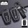 Leather and carbon fiber toyota key cover for corolla, camry, rav4, chr – stylish protection with a rope design.