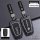 Carbon fiber and silicone toyota key cover for corolla, camry, rav4, chr – sleek design with toyota branding and functional b...