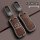 Protect your nissan classic sylphy, nv200, livina, pulsar, and p key fob with this stylish leather key cover, ensuring full p...