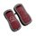 Red nissan key cover for classic sylphy, nv200, livina, pulsar, and pulsar nismo, featuring a sleek design with embossed butt...
