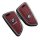 Premium leather bmw key cover for 3/5/x1/x3/x4/x5/x6 series, featuring a sleek design with embossed bmw logo and durable gray...