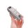 A hand holds a sleek, silver nissan sylphy key cover for the 14th gen (2024), featuring a premium snap design with sparkling ...