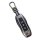 Elegant porsche key cover designed for cayenne, 911, macan, and panamera, featuring a sleek metallic finish and iconic logo.