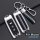 Premium mazda key cover for cx-30, cx-5, cx-4 & mazda3 – sleek design with full protection quality and striped keychain acces...