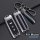 Premium leather mazda key cover for cx-30, cx-5, cx-4 & mazda3, featuring sleek design and full protection quality.