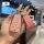 Elegant pink leather key cover for changan cs75 plus, featuring a stylish house design and sparkling embellishments. perfect ...