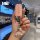 A hand holds a pink, glittery key cover labeled type b, designed for kia models like k3, k5, and sportage, featuring a sparkl...