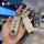 Elegant style a mazda key cover for cx-3/cx-5/cx-9 & mazda3/6/7, featuring a sparkling design and leather tag, showcased in a...