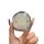 A hand holds a sleek, octagonal jetour traveler key cover for jetour shanhai t2, featuring a textured silver design with eleg...