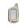 Starline key cover for b6/b9/a91/a96 remote, sleek metallic design with a clear display window showcasing a car icon.