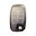 Premium kia key cover for seltos, k3, k5, sportage & more – sleek black design with three functional buttons and a secure key...