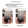 Vw key cover for jetta, passat, polo & tiguan – premium leather front and rear view display, offering full package protection...