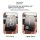 Volkswagen key cover for passat, magotan & tiguan l: front and rear protection with seamless stitching, dust and scratch-resi...