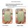 Jaguar xfl key cover: front and rear views showcasing premium leather protection with precise button cutouts for comprehensiv...