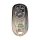 Shiny chrome buick key cover for regal 2024, lacrosse 2024, and envision s, featuring lock/unlock buttons and a sleek design.