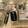 Elegant black leather key cover for land rover evoque, f-pace, and discovery, featuring a sleek front design with the iconic ...