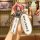 Hand holding a b70 key cover for faw besturn b70 & t77 pro, featuring a sleek white design with besturn text and a goodluck s...