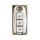 White dongfeng venucia t60 key cover featuring a sleek design with lock, unlock, and alarm buttons for womens premium protect...