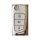 Tiejiangjun key cover for 6031/3930/6612/6168/6809 keys: sleek white design with lock, alarm, and unlock buttons, protecting ...