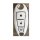 Changan suzuki vitara key cover featuring a sleek white design with lock, unlock, and alarm buttons for secure vehicle access...