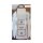 Close-up of the dongfeng aeolus yixuan max key cover, featuring a sleek white design with chrome accents and three functional...