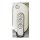White wuling hongguang mini ev gameboy key cover featuring lock, unlock, and alarm buttons with a sleek, retro design.