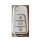 Roewe 350 key cover featuring a sleek white design with four functional buttons for locking, unlocking, trunk release, and ca...